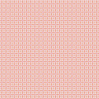Juju's Petals Mosaic Orange quilting cotton by Judi Madsen for Riley Blake Designs, featuring coral-orange, pink, yellow, and cream geometric motifs.