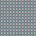 Juju's Petals Mosaic Teal quilting cotton by Judi Madsen for Riley Blake Designs, featuring repeating teal, plum purple, pink, and cream mosaic motifs.