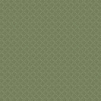 Juju's Petals Lattice Green quilting cotton by Judi Madsen for Riley Blake Designs, featuring tiny dark green markings on a sage-green background.