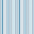 Sunshine & Dandelions Stripes Blue fabric by Traci Reed featuring light blue, navy and white vertical stripes with stitched details