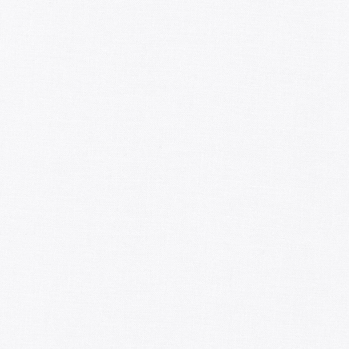 Kona Cotton White solid white quilting cotton fabric by Robert Kaufman Fabrics, ideal for quilt backgrounds and patchwork.